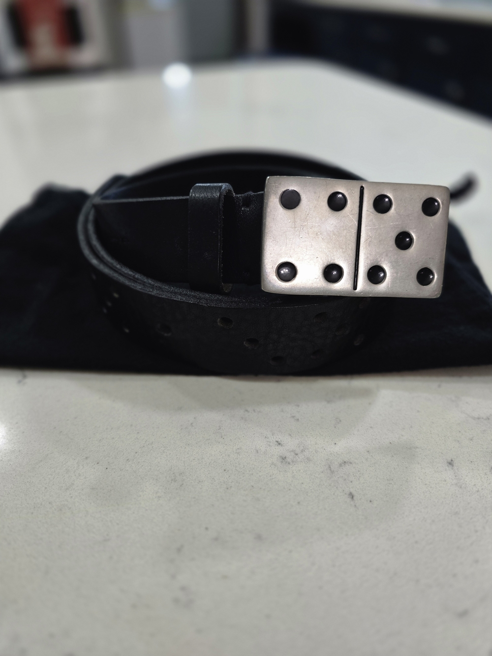 Paul Smith Dice Buckle Belt
